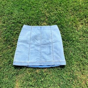 Denim skirt